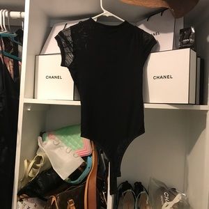 Naked wardrobe mesh bodysuit